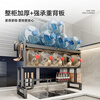 Shuaishi (shuaishi) kitchen sink storage rack drain rack dishwasher rack pool sink storage rack extra height 85 length