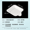 Temeiju disposable plate cake plate outdoor barbecue picnic plate sugarcane paper plate dessert tray 11.3cm 50 pieces