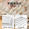 DEATKN German dumpling box refrigerator storage freezer box wonton crisper quick-frozen compartment multi-layer packaging large capacity two covers and two layers can hold about 80-100 dumplings by default