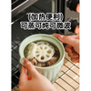 DL Fat Dong Lai's same style ceramic crock pot for simmering soup, double ears water-proof bird's nest soup pot, soup stew pot, egg custard, excellent capacity, food grade anti-scalding, extra thick, cream green 580