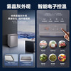 Haier Freezer Small Household Freezer First Class Energy Efficiency Energy Saving Silent No Frost Frost Reduction 80% Refrigerator Freezer Small Fresh Preservation Small Freezer Official Flagship Store Home Appliances State Subsidy 100L丨-40 Deep Cooling丨Frost Reduction 80%丨First Class Energy Saving