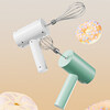Tuojin imported quality egg beater from Japan, household fully automatic electric small baking mixer, egg cream cake mixer, white three-piece set, single stick