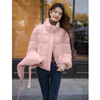 Ives (ITISF4) Anchor Red Down Jacket Winter Korean Version Thick Warmth High-Level Loose 90 White Duck Down Pink S