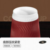 Temeiju coffee cup disposable cup paper cup thickened high-end three-layer corrugated cup 280ml 60 water cups without lid