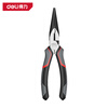 Deli Japanese style labor-saving needle nose pliers chrome vanadium steel clamping pliers handle PVC coated bolt cutter 6 inches