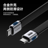 Haibis USB4 data cable Type-C full-featured ctoc compatible with Thunderbolt 4/5 straight short cable 80Gbps high-speed transmission PD3.1 fast charging suitable for mobile phones and computers mobile hard drives