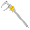 Lukang Guanglu flat head outer groove with table caliper stainless steel with table vernier caliper 0-150-200-300 0-300