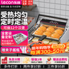Lecon hamburger machine commercial small fully automatic bun baking machine double-layer bun baking machine heating burger shop equipment 6 burgers digital display control model