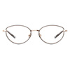 QINA Hou Minghao's same style myopia glasses frame 26 new titanium frame cat eye optical glasses for women QA6026 B13