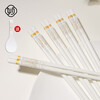 Miaode Jingdezhen ceramic chopsticks for home use, high-grade mildew-proof, 10 pairs of Qingguoqingcheng