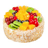Freedo fruit birthday cake delivered within the same city for children's birthday parties, freshly made and delivered on the same day, 10 inches