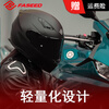FASEED Full-face Motorcycle Helmet Men's Retro Women's Motorcycle Street Car Sports Car Single Lens 3C Certified Four Seasons 816 Matt Black (Same Style as Huang Yimei, Standard Transparent Film), Free Colored Film + Anti-fog Sticker L (57-58) Head Circumference