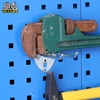 Chitu hardware tool wall hanger square hole hole board accessories hook single straight double straight single oblique double oblique U-shaped wire round sleeve iron hook single oblique thin hook 50mm