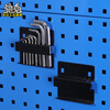 Tool hanging plate rack hook, inner hexagonal wrench rack, inner hexagonal wrench material rack hook, stainless steel inner hexagonal