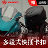 FASEED Full-face Motorcycle Helmet Men's Retro Women's Motorcycle Street Car Sports Car Single Lens 3C Certified Four Seasons 816 Matt Black (Same Style as Huang Yimei, Standard Transparent Film), Free Colored Film + Anti-fog Sticker L (57-58) Head Circumference