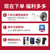 HKVWIOS Huawei applicable blood glucose and blood pressure monitoring watch, heart rate measurement, blood oxygen, blood lipids, uric acid, sleep, exercise, smart health watch all-in-one machine 2025 new silicone black-smart micro-physical examination-body analysis-upgraded chip Bluetooth calling-NFC access control-remote care-SOS emergency call