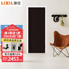 LIXIL Japanese quality wooden door ins style North American style environmentally friendly set door solid wood composite door paint-free door VT-LAH dark black-white frame (CA style handle) set