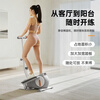 DALYKATE German elliptical machine household small large weight new office sports lazy fitness equipment electric rehabilitation machine ivory white upgraded model ultra-quiet - stepless resistance adjustment