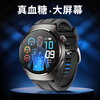 German smart watch Huawei suitable for nfc payment function blood sugar watch measures blood sugar blood pressure uric acid blood oxygen sports all-in-one machine black silver disk unisex jet black accurate uric acid blood sugar blood sugar blood pressure three high test