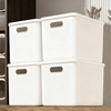 Visitor desktop storage box miscellaneous storage box household snacks toys toys snack storage basket storage box storage box large heightening and thickening 2 pieces with lid