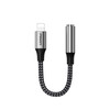PISEN Type-C to 3.5mm audio round hole headphone adapter digital Apple 17/16/15promax computer Macbook AIR tablet iPad suitable for Huawei mobile phone Apple lightning to 3.5 audio adapter cable 13 cm