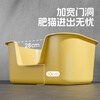 Fat Meow and Wonder Extra Large Cat Litter Box Open Extra Large Cat Toilet Anti-Splash Pet Cat Box Cat Supplies
