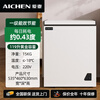AICHEN small freezer household small frozen fresh-keeping mini refrigerated commercial horizontal freezer single-use breast milk storage cabinet energy saving single temperature 119 liters first-class energy efficiency nationwide joint warranty 119L