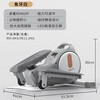 DALYKATE German elliptical machine household small large weight new office sports lazy fitness equipment electric rehabilitation machine ivory white upgraded model ultra-quiet - stepless resistance adjustment