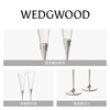 Wedgwood New Year's gift VeraWang True Love Follows Silver Champagne Pair Goblet Goblet True Love Follows Silver Champagne Glass