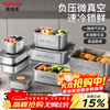 TAFUCO stainless steel crisper 316L food grade lunch box sealed lunch box storage lunch box refrigerator packaging with lid T5388
