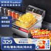 Royalstar electric griddle, commercial teppanyaki, commercial multi-function fryer, hand-caught cake machine, stall all-in-one electric fryer, commercial fryer, fried skewers, timed model, single cylinder 10L, independent switch