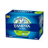 TAmpax 96-count tampons are packed with extra large flow and are affordable. Super high-flow 96 pieces.