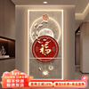 Mopai (Mopai) entrance hall decorative painting light luxury and high-end sense with LED light painting entrance corridor aisle hanging painting background wall painting Jiayouwanfu 80*160cm (LED light painting/remote charger type)