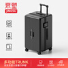 Jingsu suitcase Turnk trolley case large capacity suitcase student password case leather case matte gray 26 inches