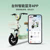 Tailing electric bicycle Koi 2026 new national standard electric bicycle 48V13AH lead-acid long battery life can be licensed for men and women commuting vanilla white