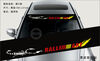 Niurong front windshield car stickers car modification decorative pull-up stickers rear stickers personalized stickers sunshade stickers new C style