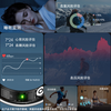 NUIBC black technology blood sugar assessment smart ring Ring measures blood lipids, uric acid, blood pressure, heart rate, sleep blood oxygen, body temperature, health risk assessment, sports, Huawei, Samsung, Xiaomi, universal, black, blood sugar, blood lipids, uric acid, and body temperature, 12 finger circumference/circumference 70mm