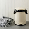 Ou Runzhe vest garbage bag thickened black 33*65cm*200 pieces 1.7 silk portable household 20L trash can plastic bag