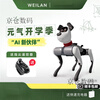 WEILANWEILAN BabyAlpha A2/Chat Series Blue Alpha Robot Dog Artificial Intelligence Robot Dog A2 Elegant Gray
