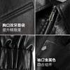 Eveli (eifini) Eveli silhouette short lapel leather jacket 2026 spring new fashionable casual handsome jacket for women black M 105-115 catties
