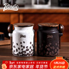 Bincoo ceramic coffee bean sealed jar household coffee powder storage jar with spoon tea storage jar storage jar