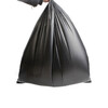 Jinshiluo KSL130 4-wire thickened black large garbage bag disposable property hotel garbage bag plastic bag 100*120 thick (50 pieces/piece)