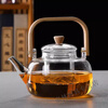 Bei Jingjie yellow wine warmer household hot wine kettle glass nostalgic old-fashioned hot wine kettle red wine boiler electric heating wine kettle handle hot wine kettle 1000ml