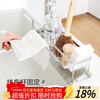 Yushijia stainless steel sponge rag drain rack kitchen storage sink sink faucet dish soap storage rack 304 solid drain rack-stainless steel color