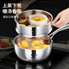 Sonorous pure titanium snow pan small milk pot baby infant food supplement pot household one-person meal uncoated instant noodles cooking noodle small soup pot 100% pure titanium antibacterial rate 99.9% 20cm