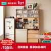 Lin's home sideboard wall integrated storage cabinet living room small apartment tea cabinet ideal home series