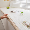 Summer bay window mat, mat mat, ice silk thickened non-slip window sill mat, summer new tatami balcony mat, customized windmill powder, customized other sizes (please contact customer service)