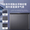 Haier air-cooled freezer 166/241/200 liters household ultra-low temperature minus-40 degrees full freezer first-class refrigerator Haier air-cooled frost-free + 200 liters + colored crystal glass panel