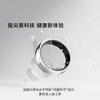 Universal smart ring for Apple mobile phone, good-looking gift for couples, step counting, running, measuring heart rate, blood oxygen, sleep, silver, Hipto brand smart ring No. 7 (17.4mm)