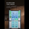 Xiaomi (MI) Mijia refrigerator 606L cross-door four-door large-capacity household refrigerator first-class energy efficiency ultra-thin embedded sterilization BCD-606WMFSA 606 liter cross-door